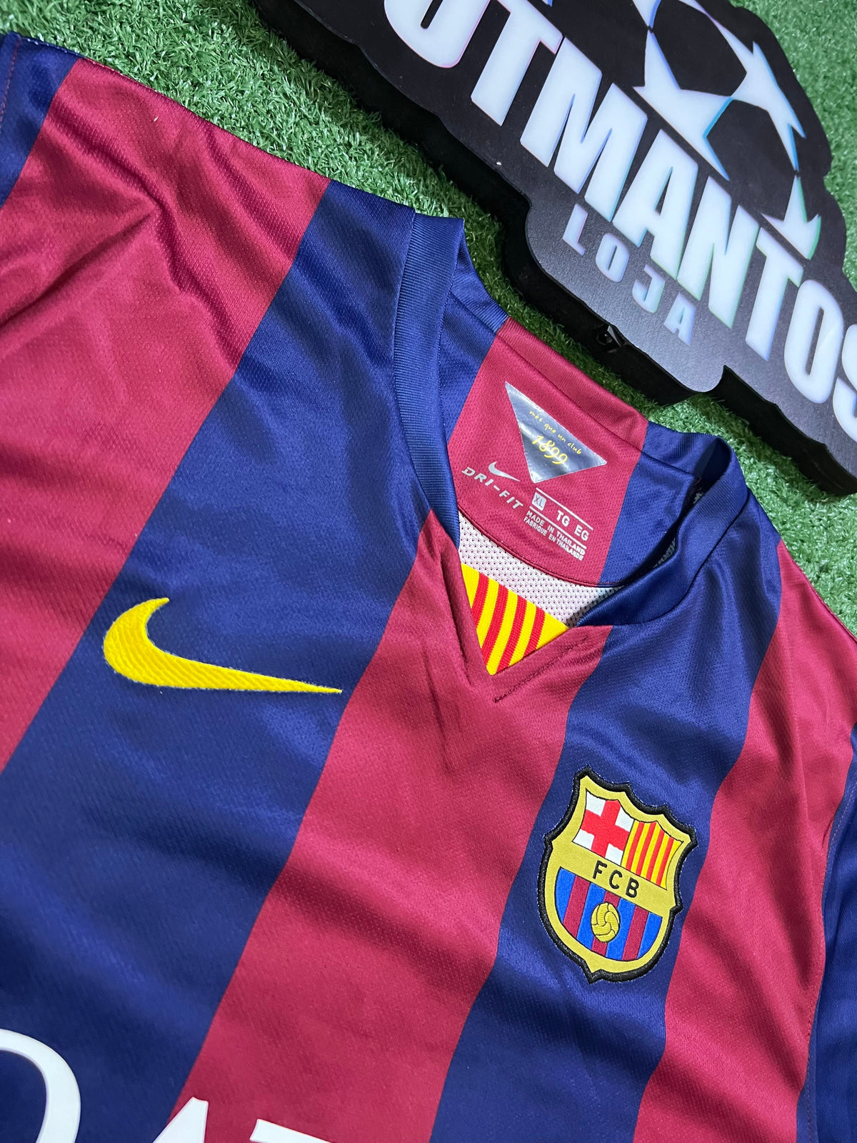 Camisa Barcelona I 14/15 - RetrΓ΄ - Neymar Jr. #11 | FutMantos