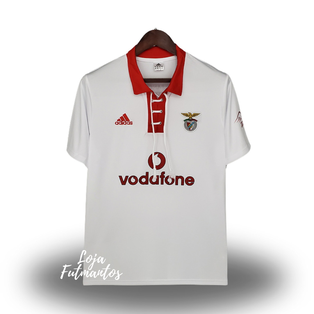 Camisa Retrô Benfica 04/05 - Branco | Futmantos