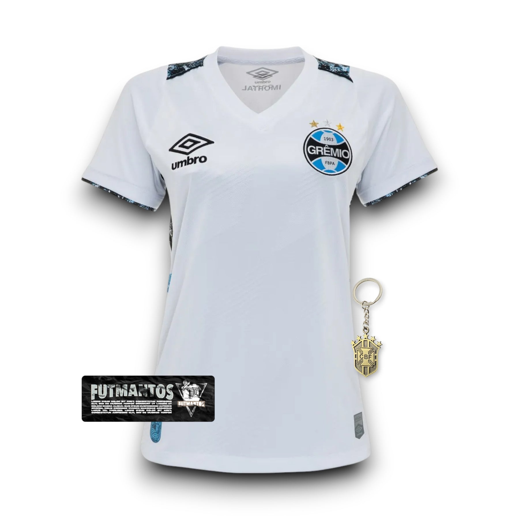 Camisa Grêmio II 24/25 Branca - Feminina