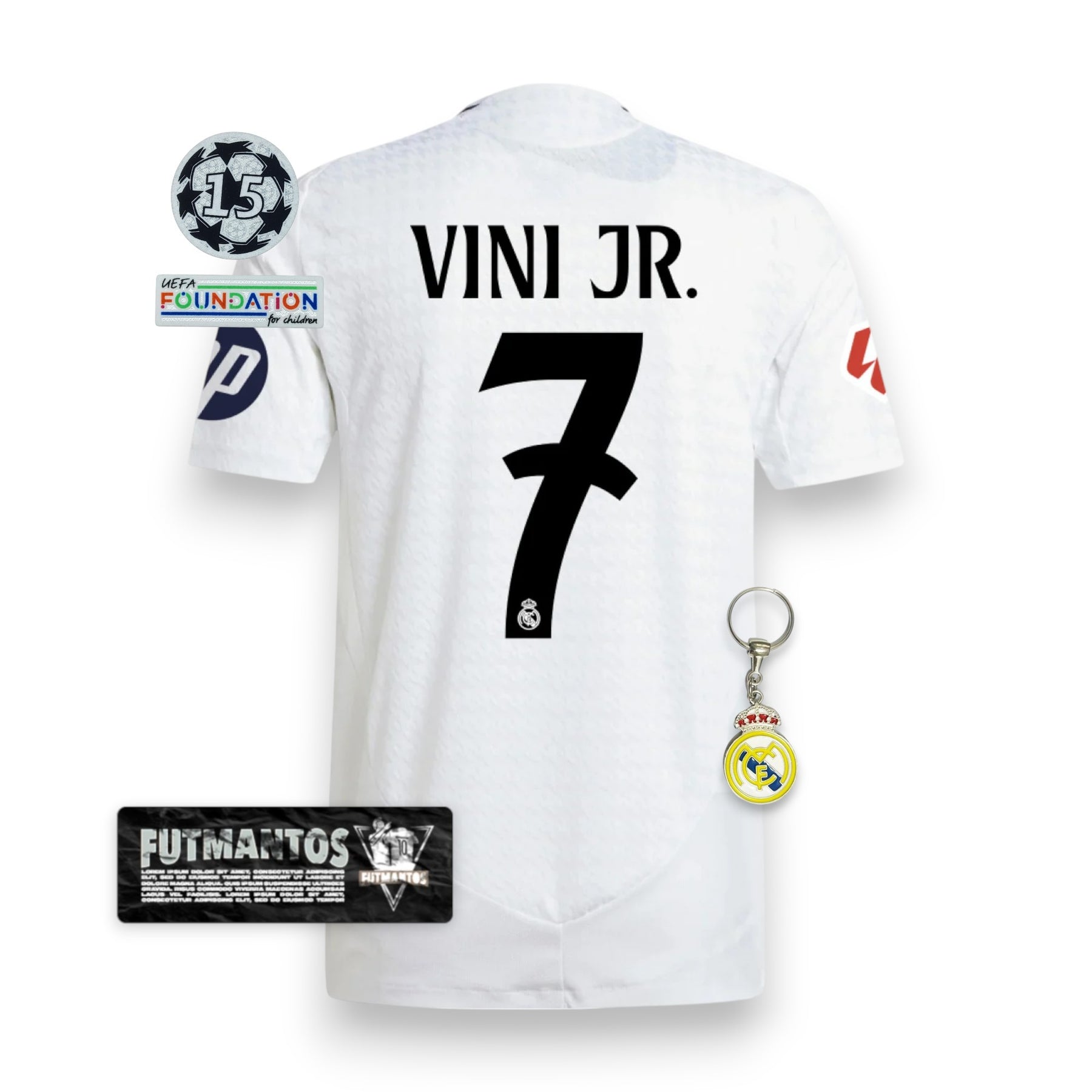 Camisa Real Madrid 24/25 - Vini Jr. #7 | Futmantos