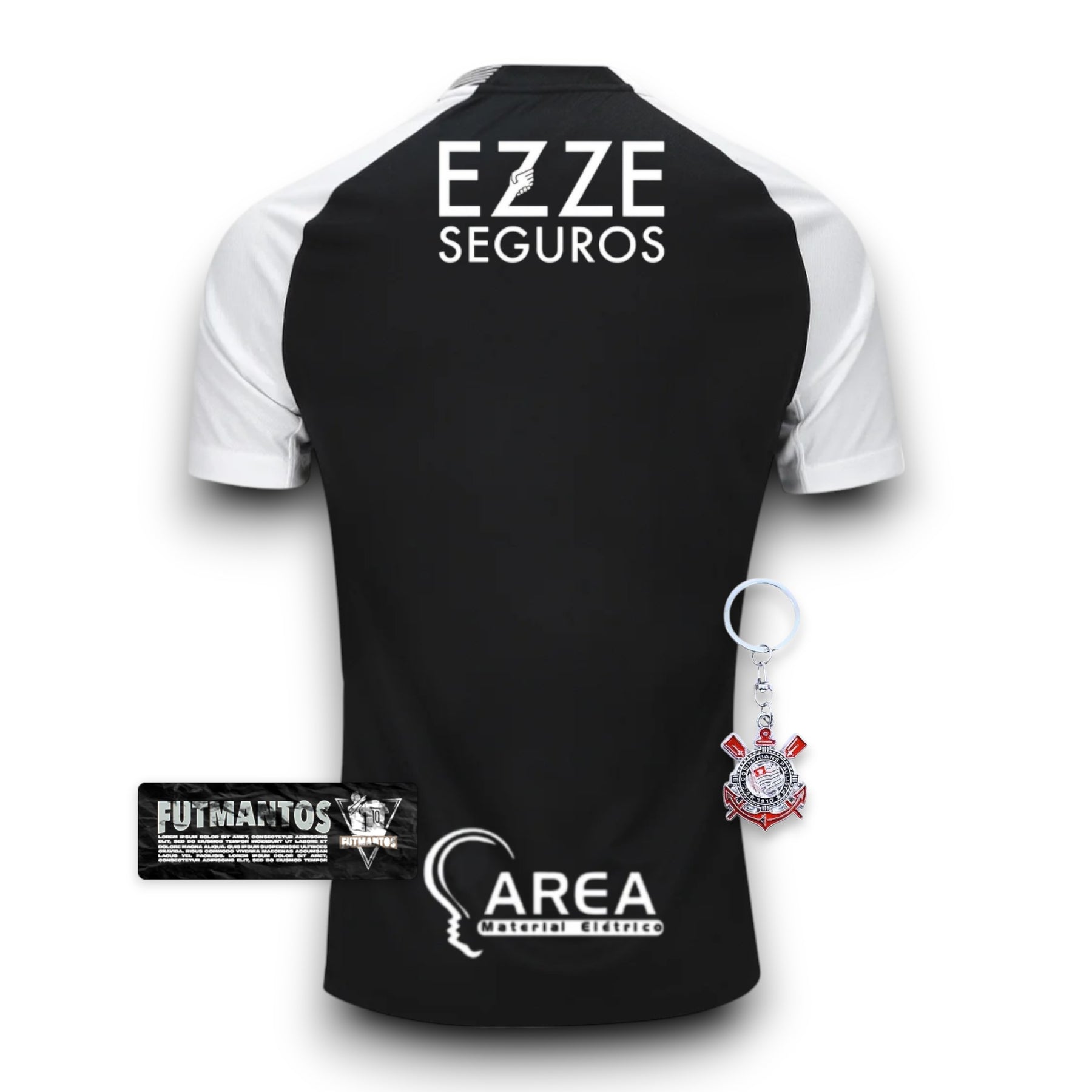 Camisa Corinthians ll 25/26 Masculina Com Patrocínios | Futmantos