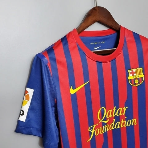 Camisa Barcelona Retrô 2011/2012 Azul e Grená - | Futmantos