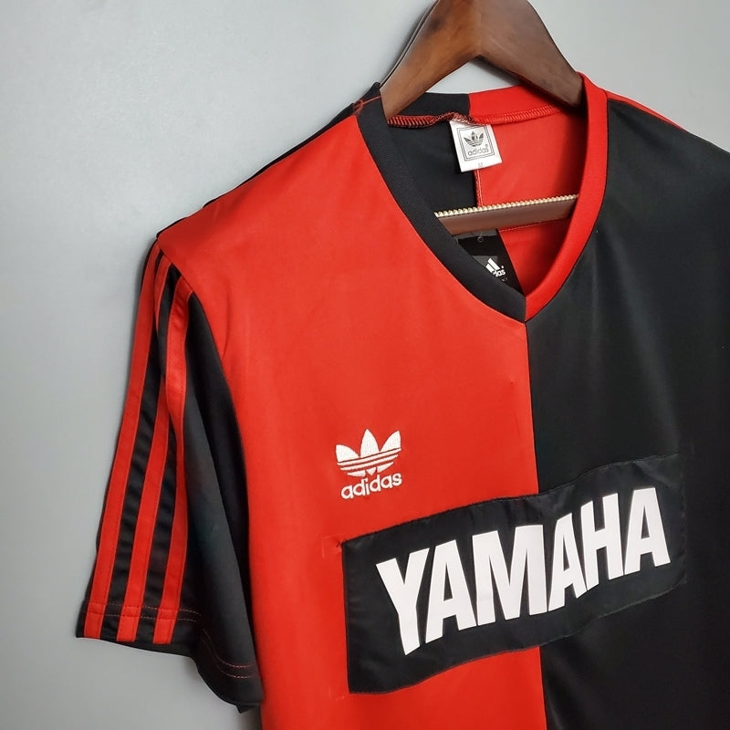 Camisa Newell's Old Boys Retrô 1993 Vermelha e Preta - | Futmantos