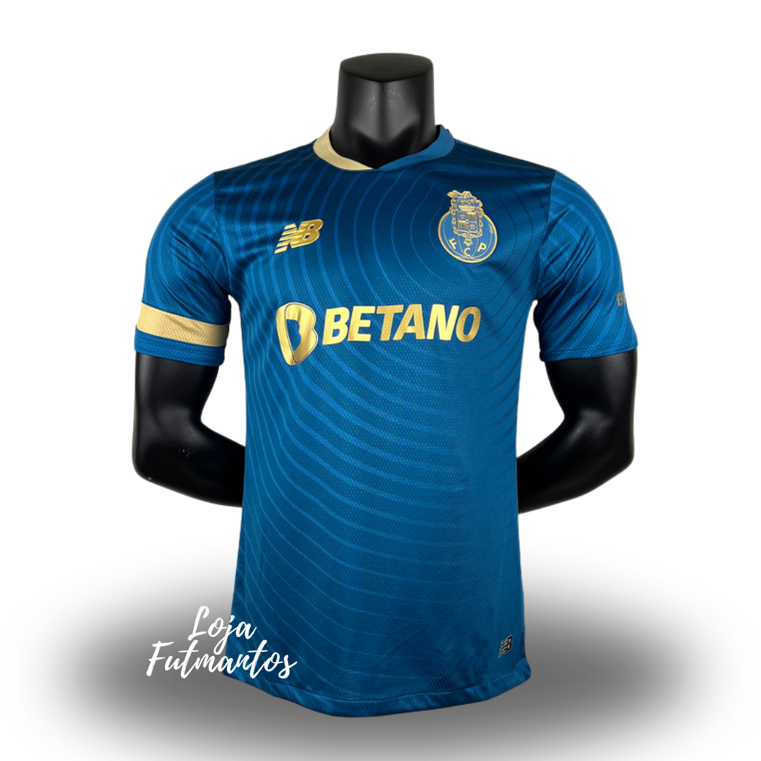 Camisa FC Porto lll 23/24 Jogador Masculina - Azul | Futmantos