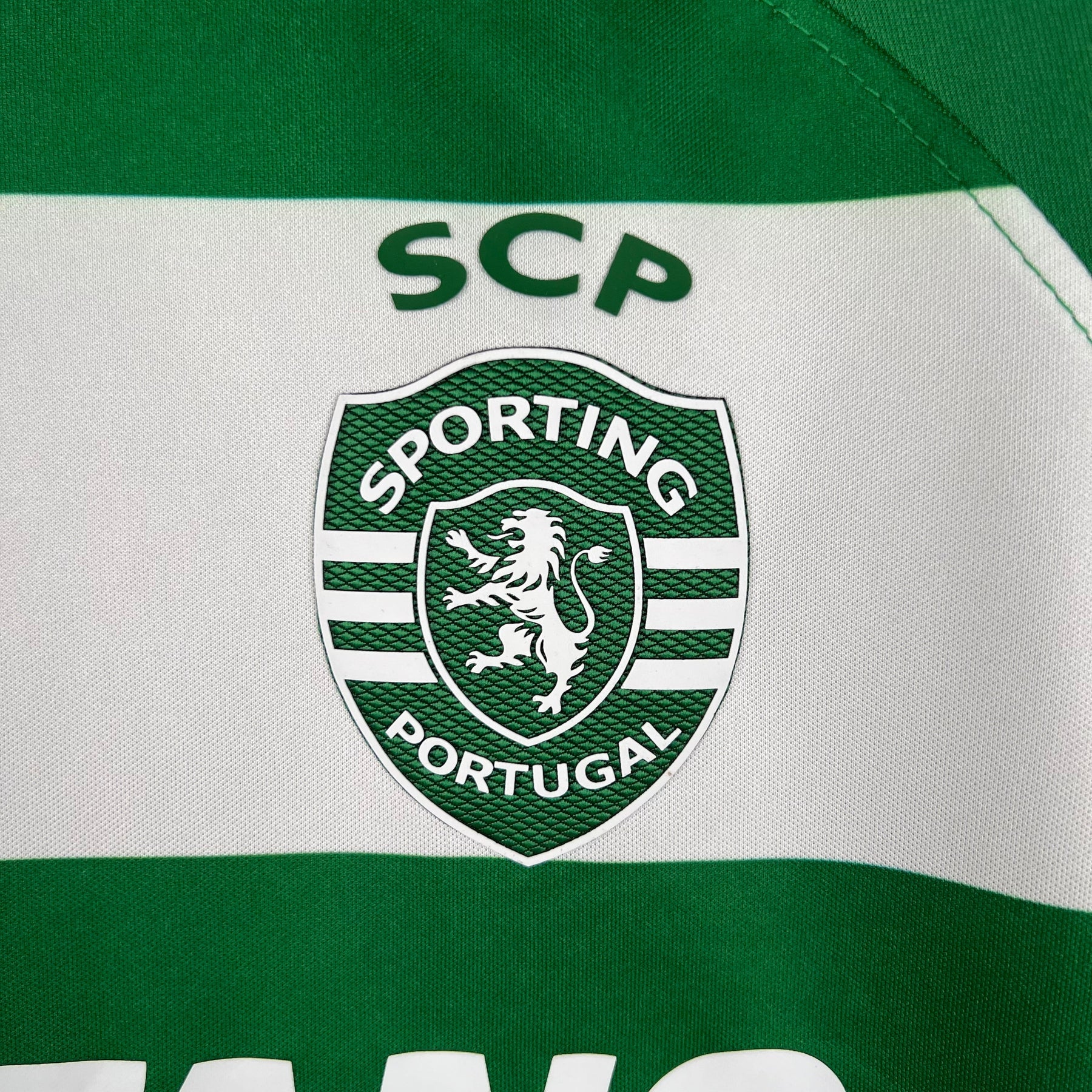 Camisa Sporting I 23/24 - Verde e Branco | Futmantos