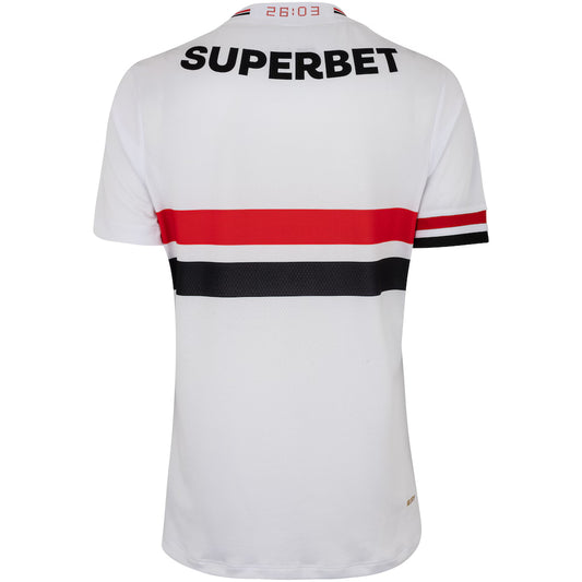 Camisa São Paulo I 25/26 - Feminina|FutMantos