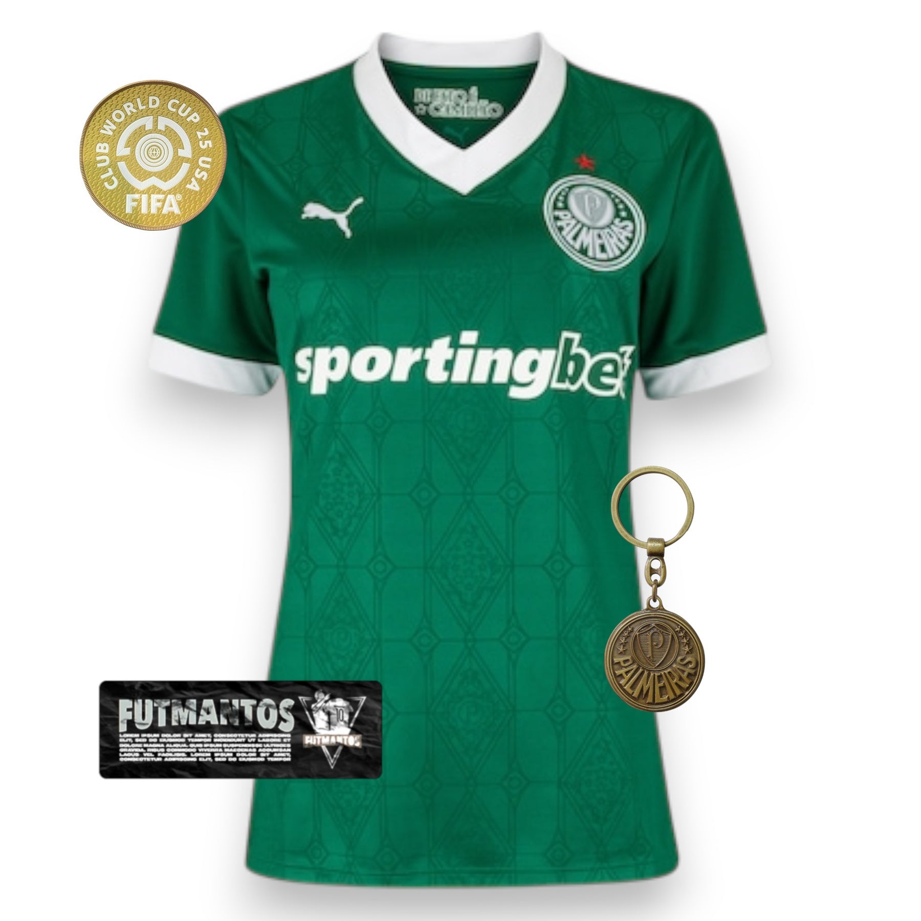 Camisa Palmeiras 25/26 - Feminina | Super Mundial