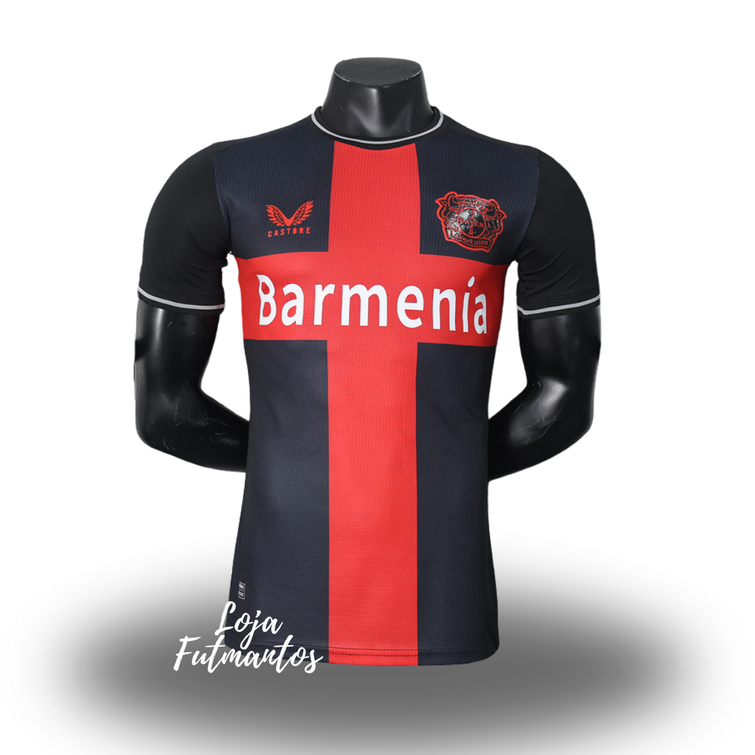 Camisa Bayer Leverkusen 23/24 Jogador-Castore-Masculina | Futmantos