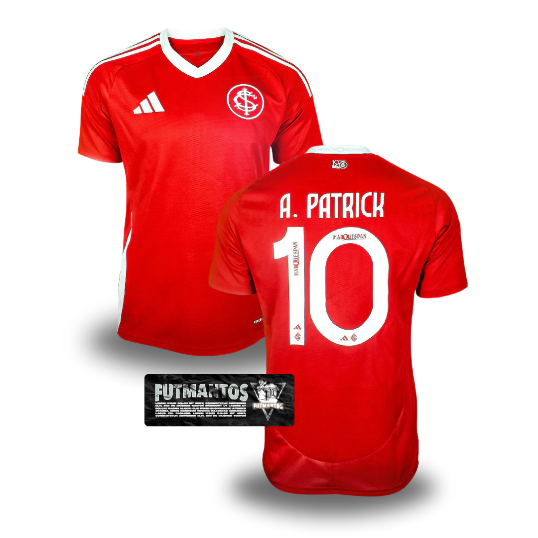 Camisa Internacional 25/26 - A Patrick 10 | Futmantos