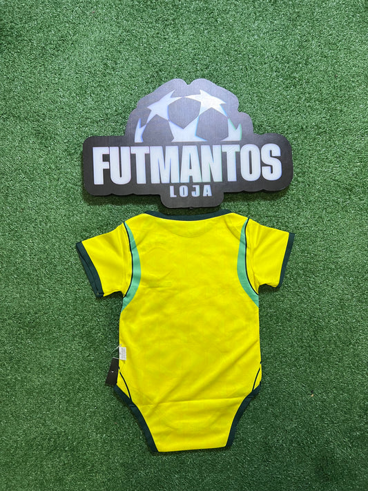 Body Brasil Amarela I 26/27 - Infantil | FutMantos