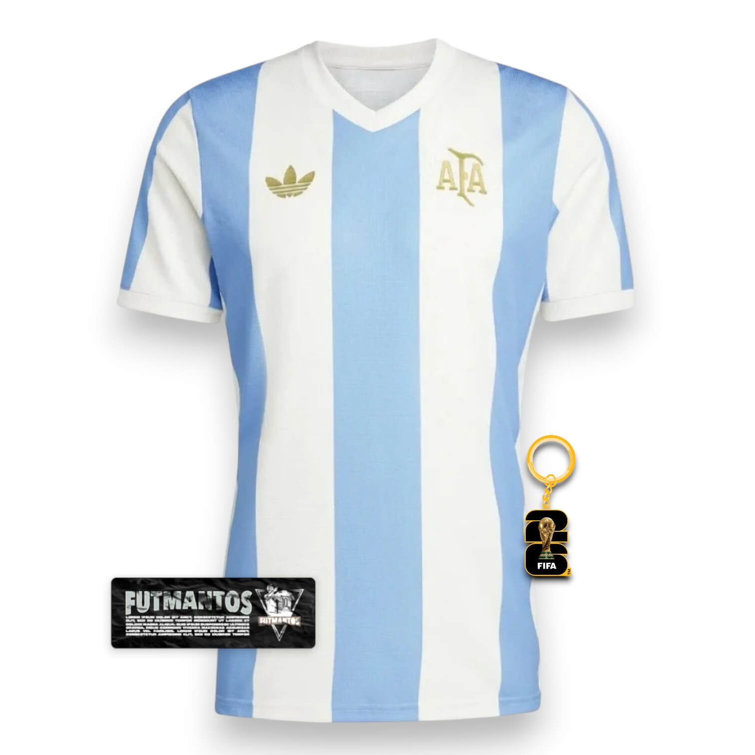 Camisa Argentina Especial – 50 anos AFA | Futmantos