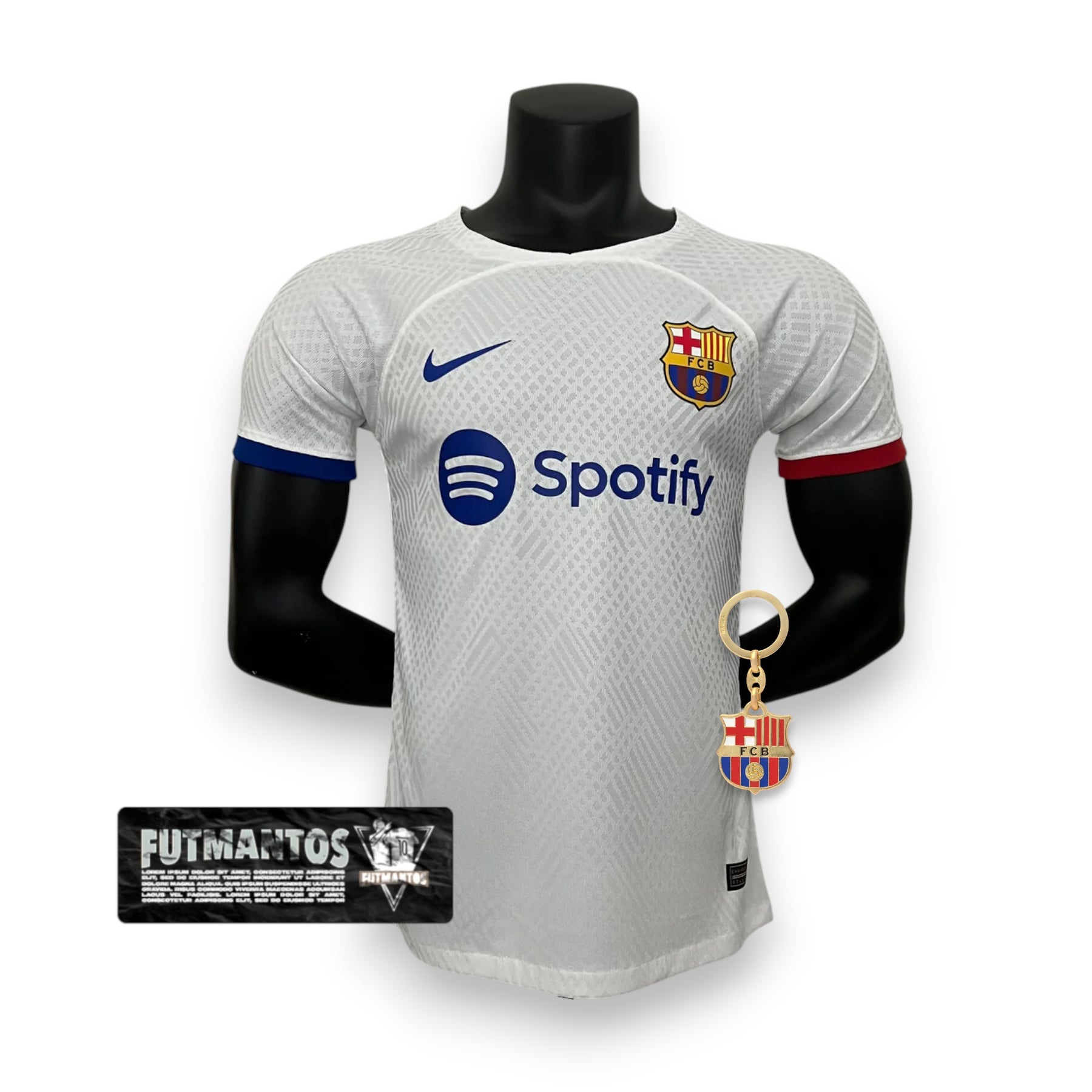 Camisa Barcelona II 23/24 Branca - - Masculino Jogador | Futmantos