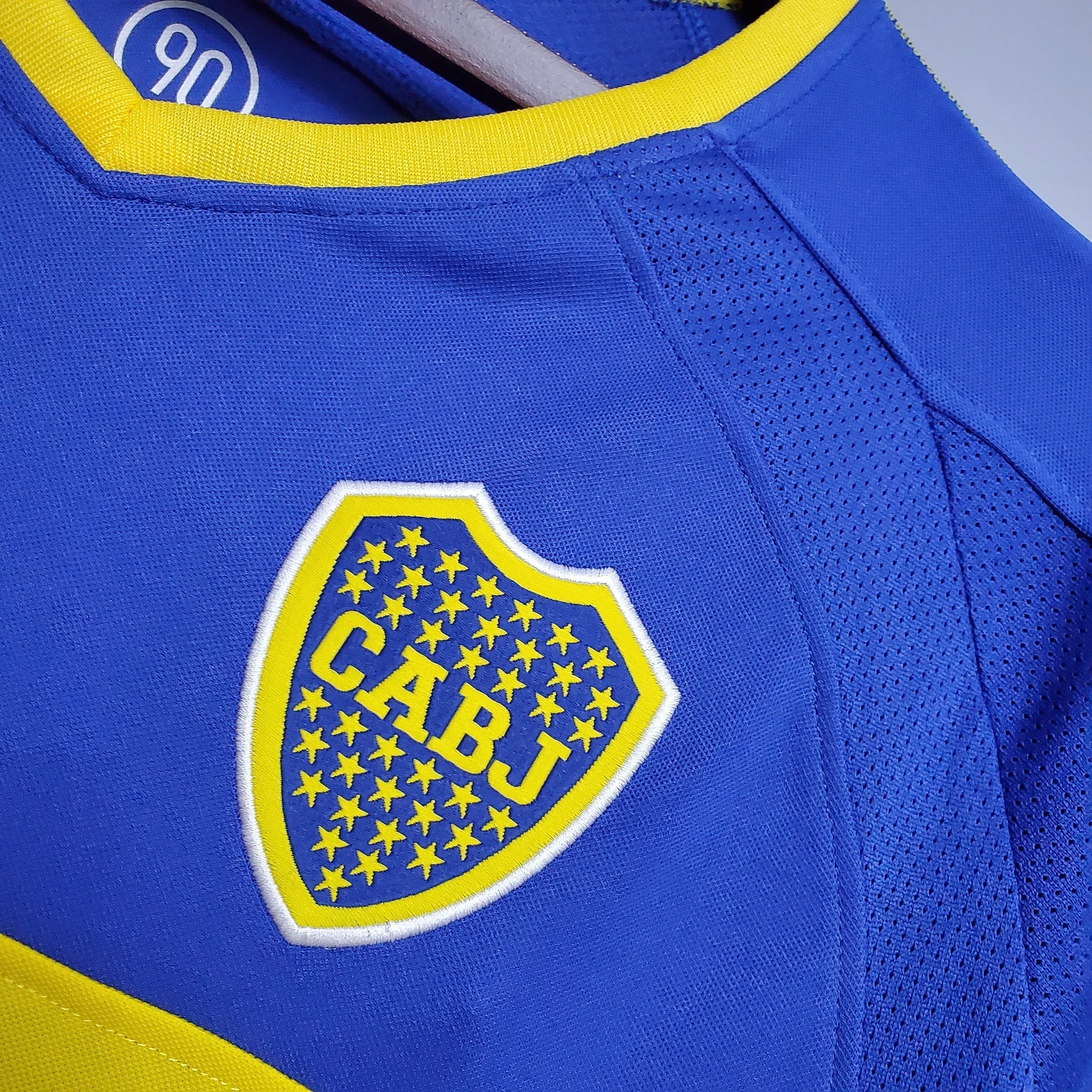 Camisa Manga Longa Boca Juniors 03/04 - Azul e Amarelo | Futmantos