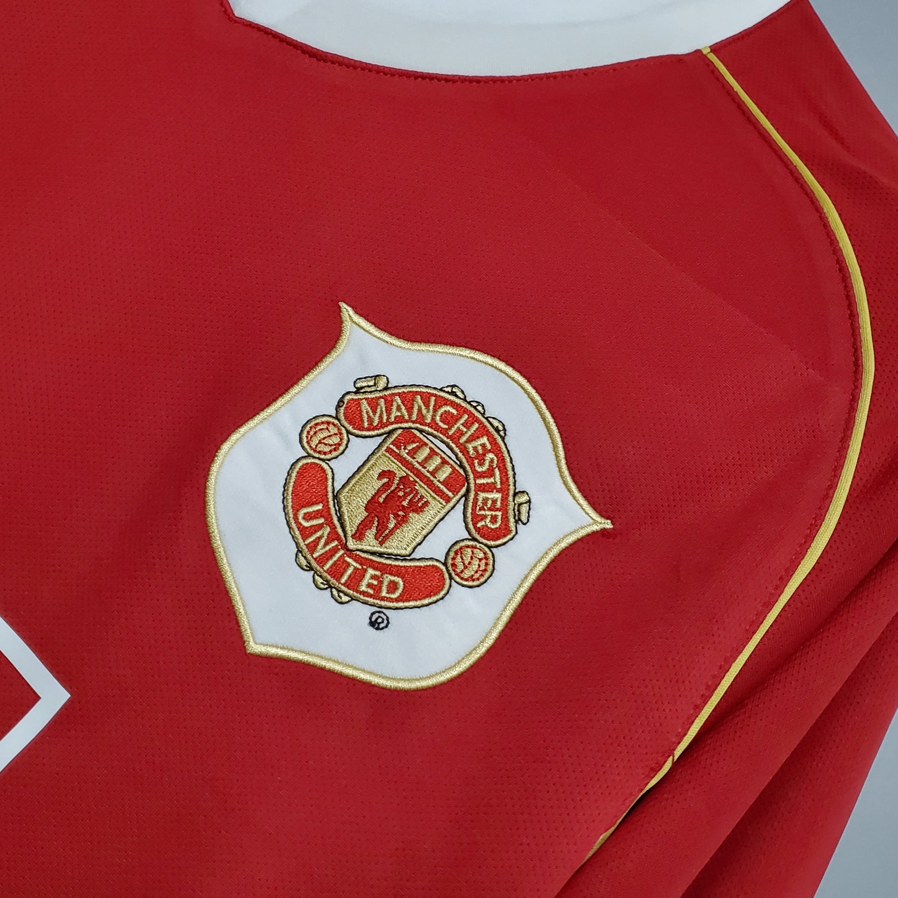 Camisa Manga Longa Manchester United 06/07 - Vermelho | Futmantos