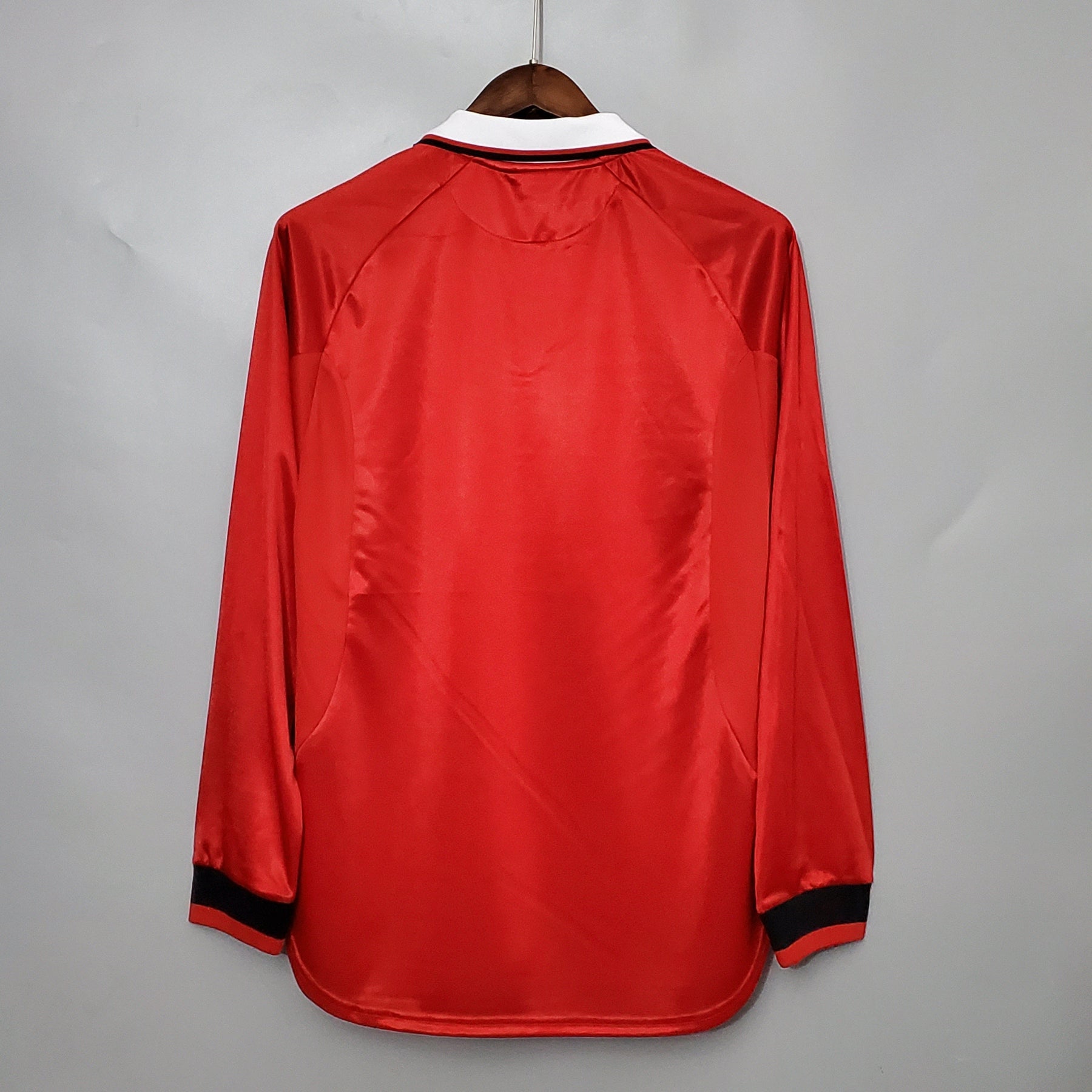 Camisa Manga Longa Manchester United 1999 - Vermelho | Futmantos