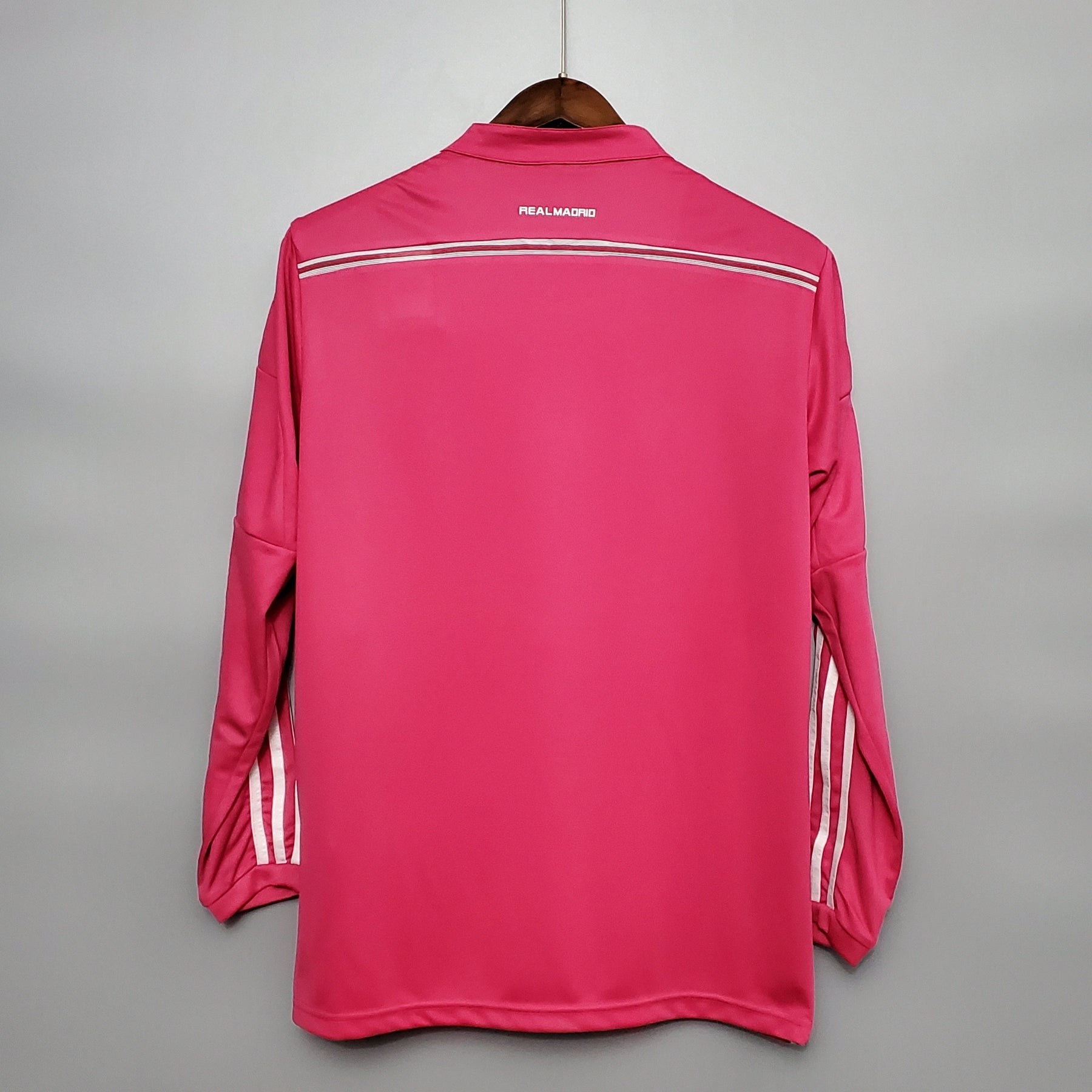 Camisa Manga Longa Real Madrid II 14/15 - Rosa | Futmantos
