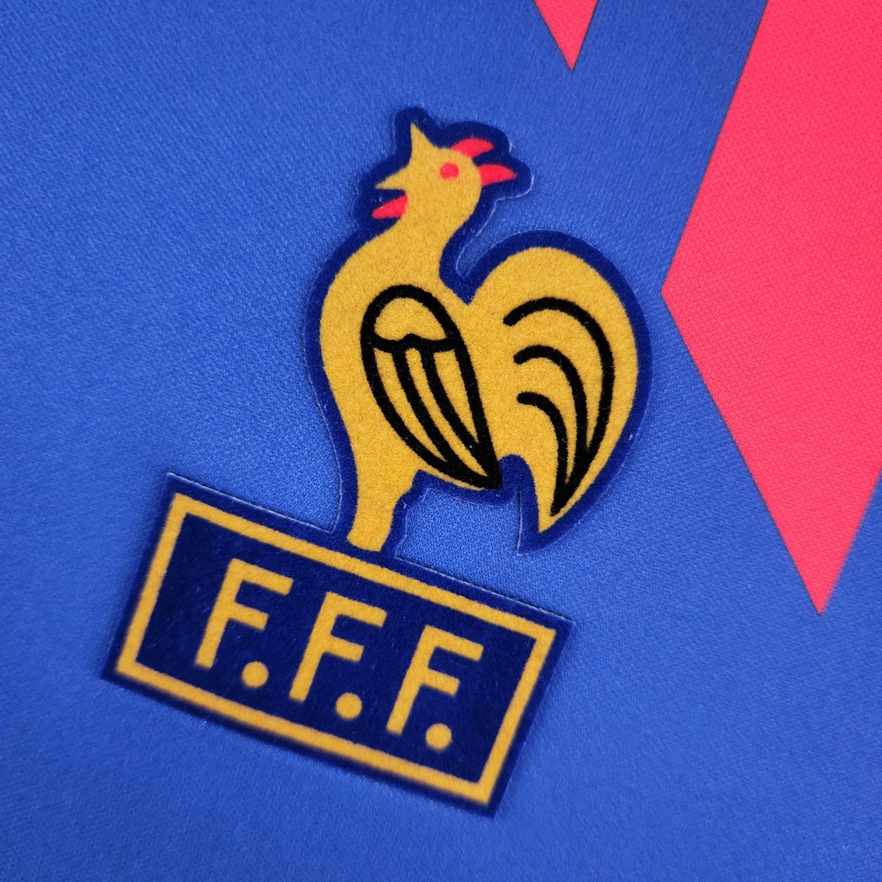 Camisa Manga Longa Seleção França 88/90 - Azul | Futmantos