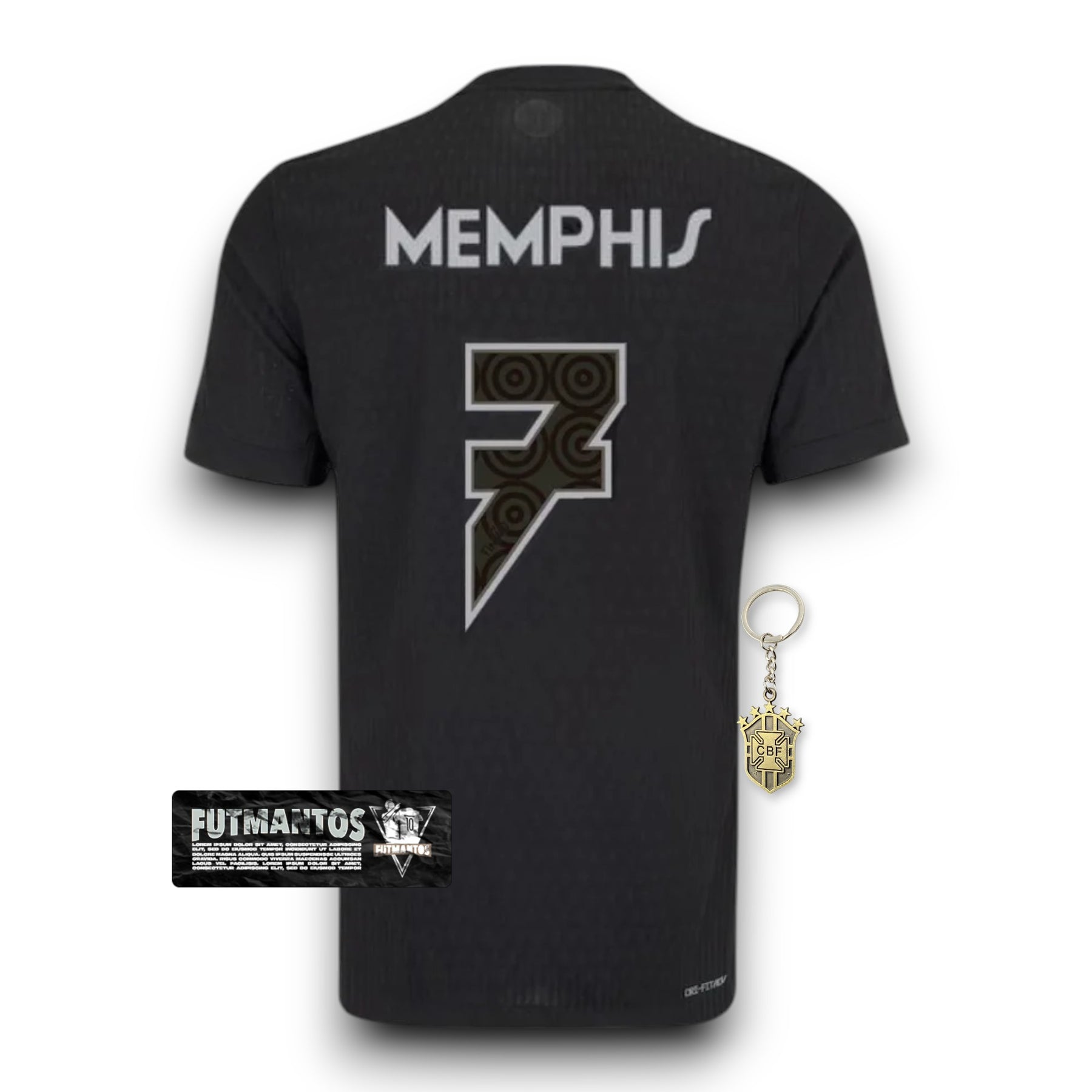Camisa Corinthians II - 24/25 - Memphis 7 - Versão Jogador | Futmantos