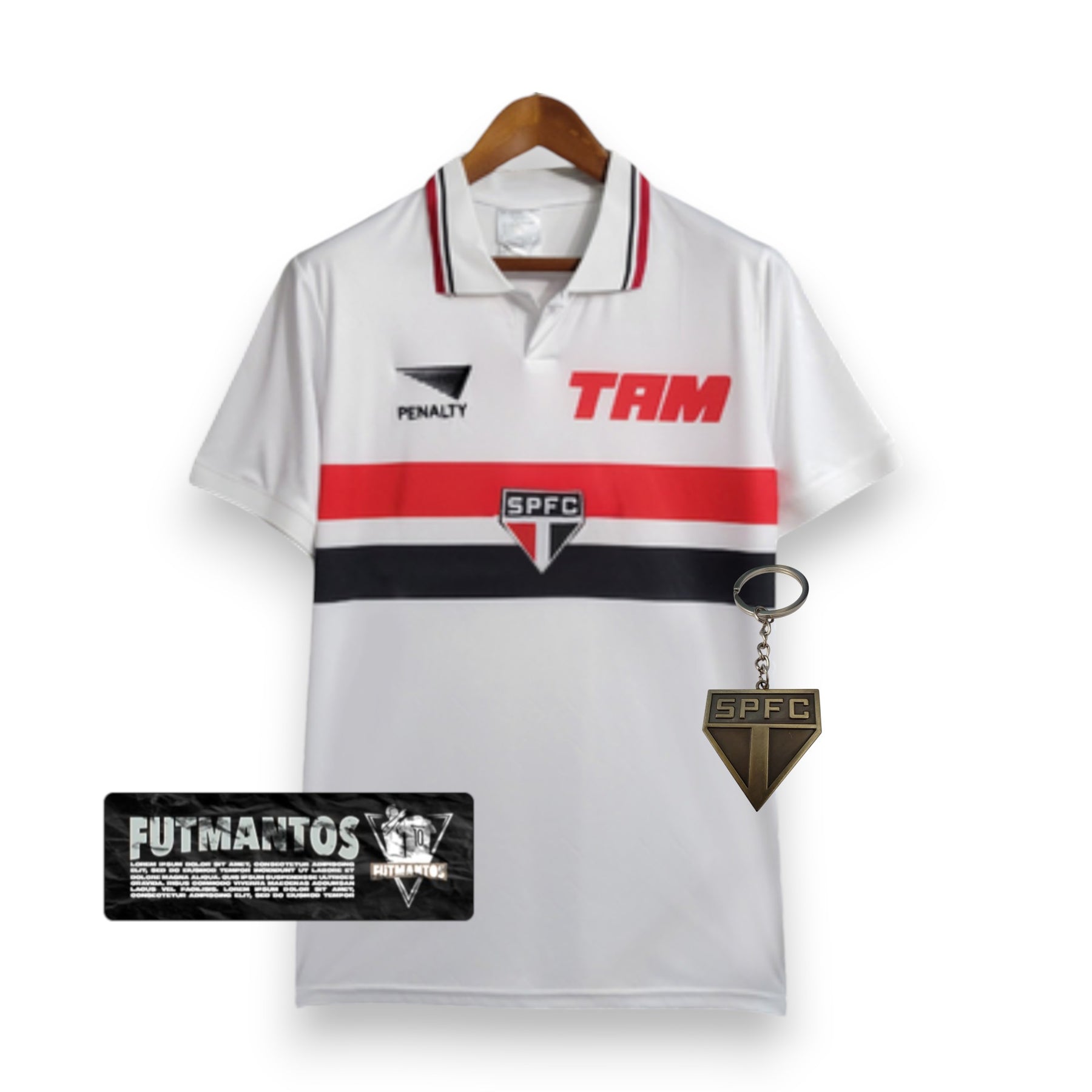 Camisa São Paulo Retrô 93/94 - Branca | Futmantos