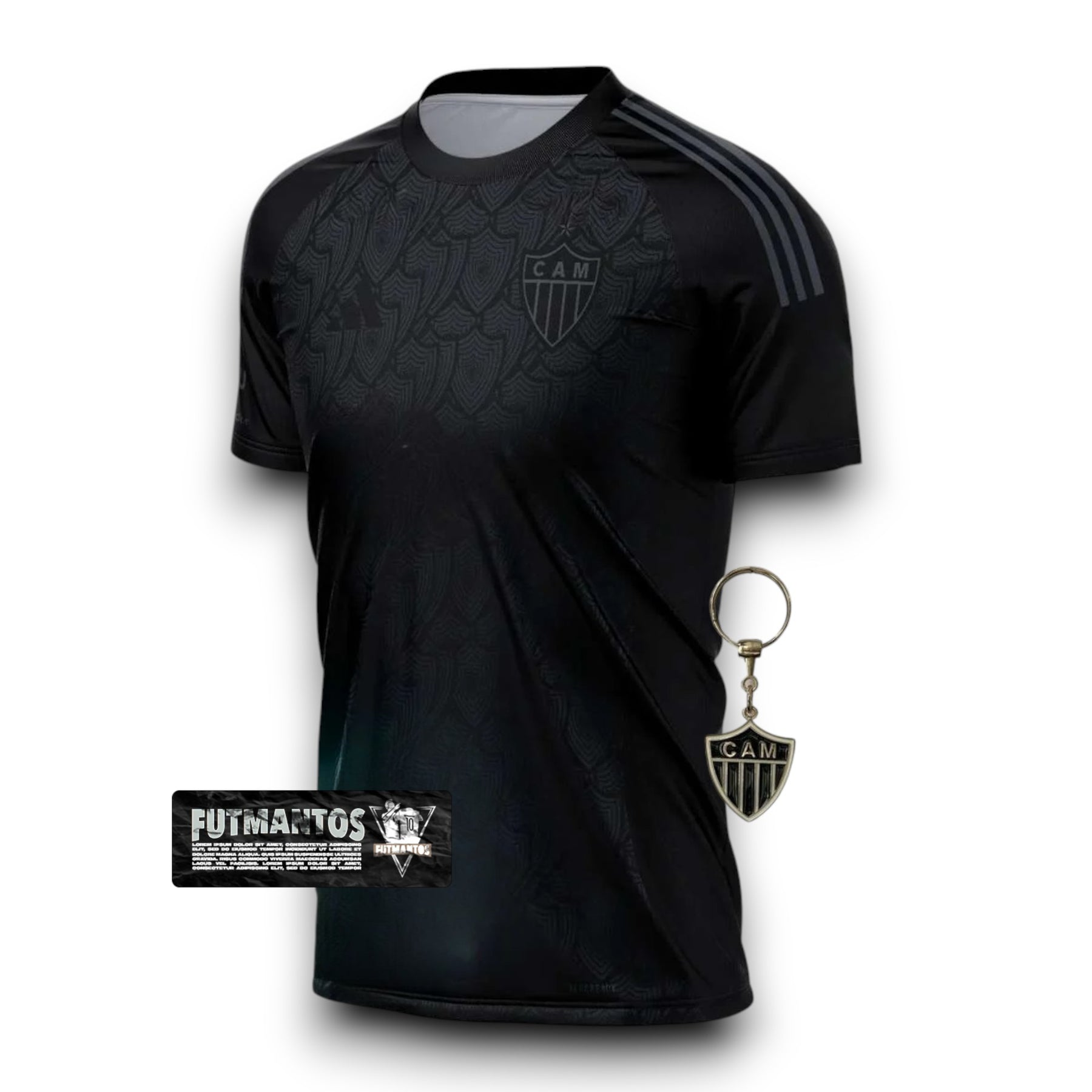 Camisa Atlético Mineiro 25/26 All Black | FutMantos