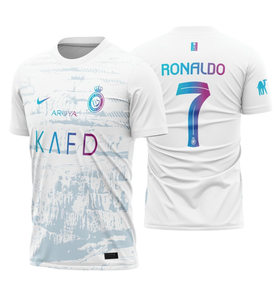 Camisa Al-Nassr III 23/24 (RONALDO -7) - Branco | Futmantos