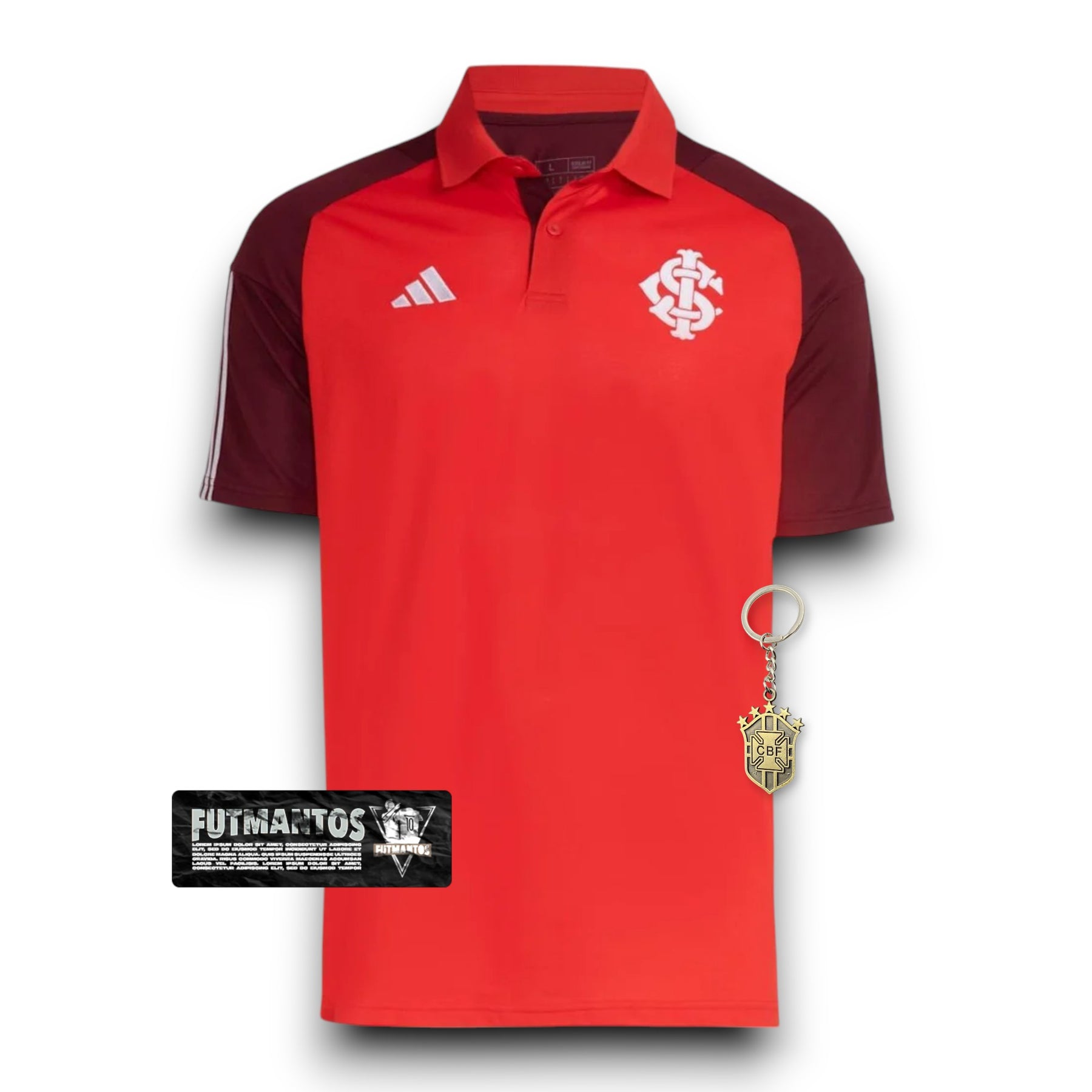 Camisa Internacional 24/25 - Polo Passeio | Futmantos