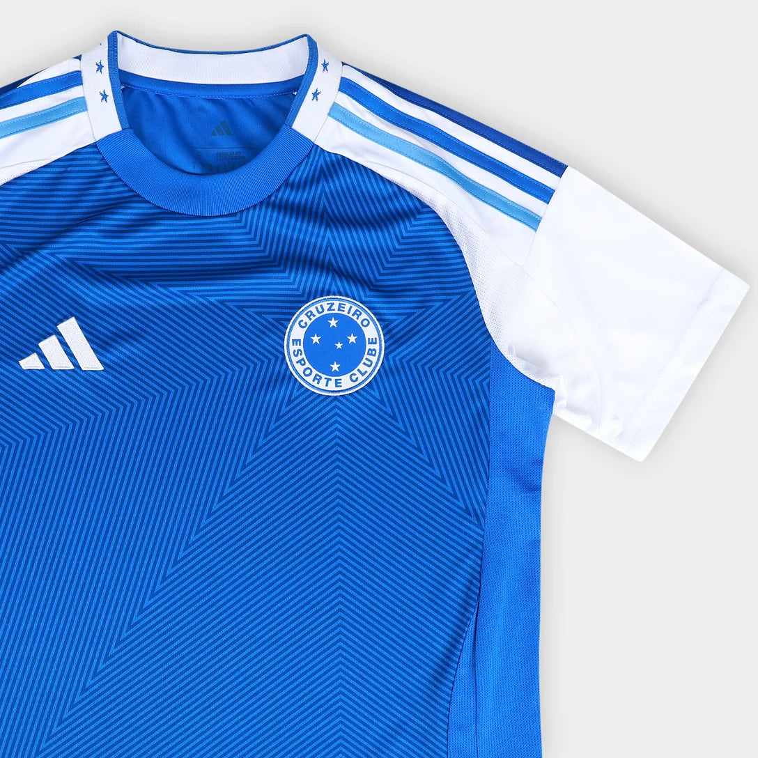Camisa Cruzeiro I 25/26 Feminina Azul | FutMantos