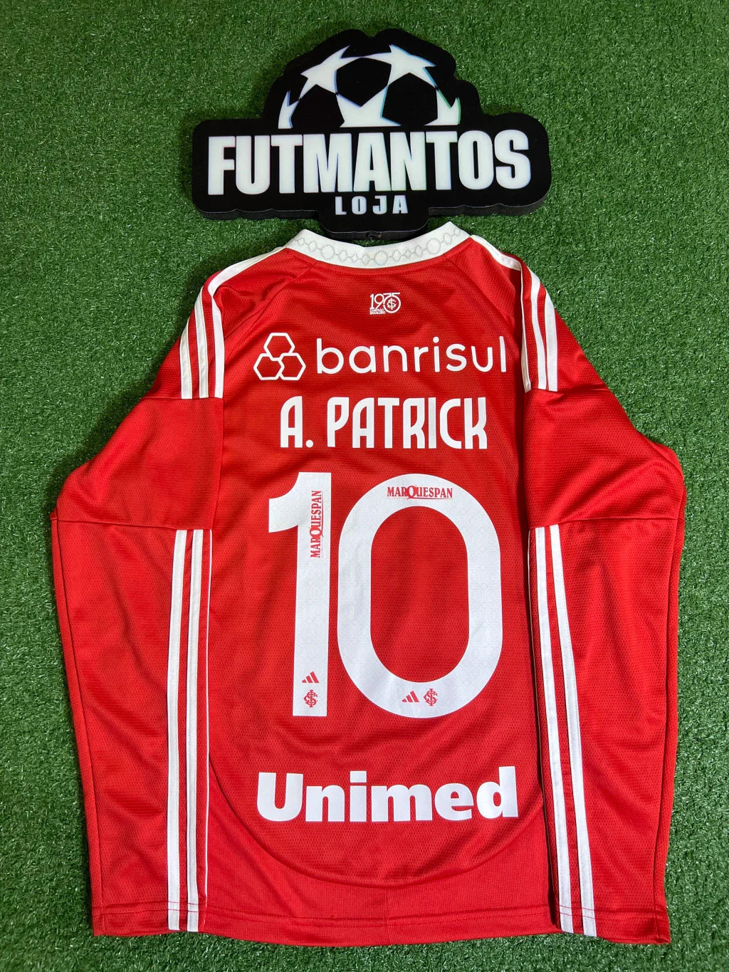 Manga Longa Internacional 25/26 - Patch Libertadores A. PATRICK #10 | FutMantos