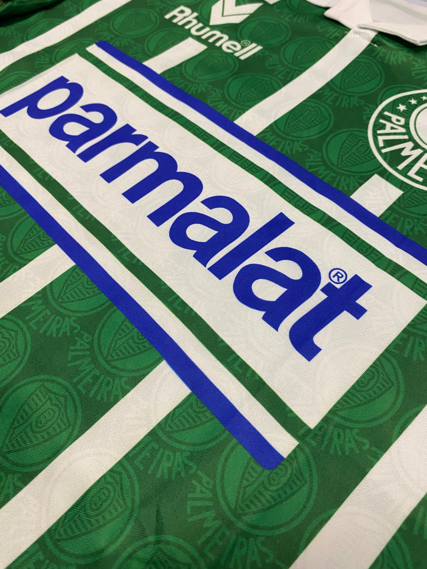 Camisa Palmeiras Retrô 93/94 - Rhumell - Com Patchs | Futmantos