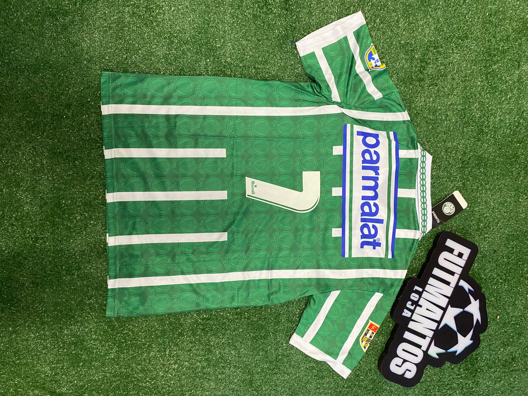 Camisa Palmeiras Retrô 93/94 - Rhumell - Com Patchs | Futmantos