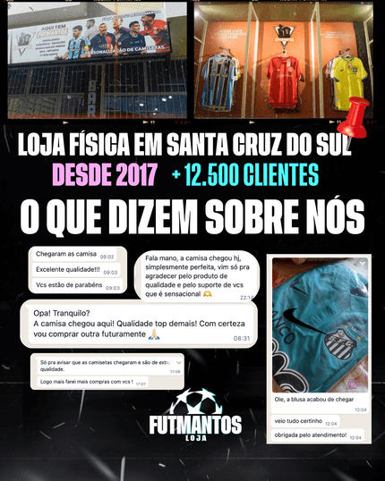 Conjunto Agasalho Argentina 2026 - Branco | Futmantos