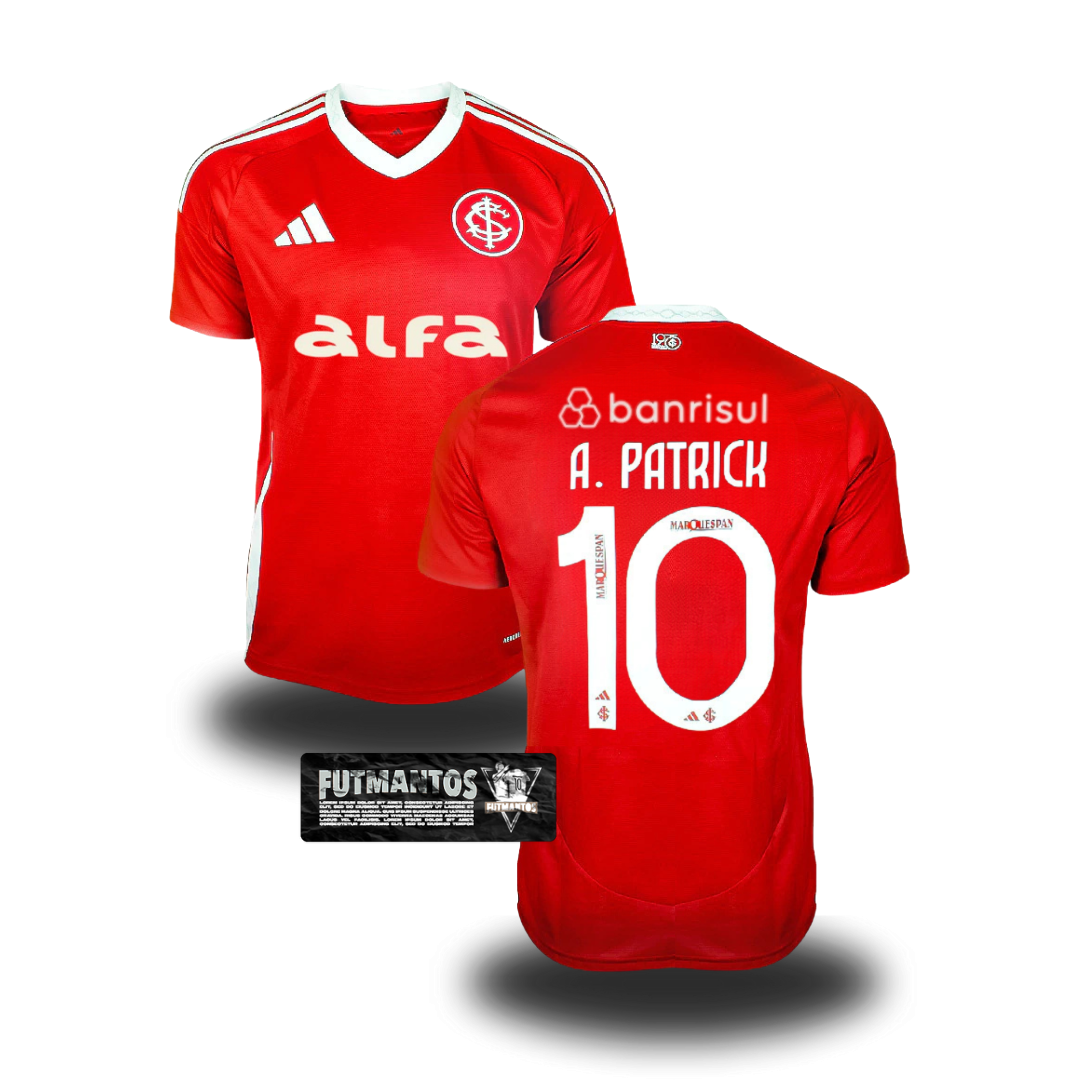 Camisa Internacional 25/26 - A Patrick 10 | Futmantos