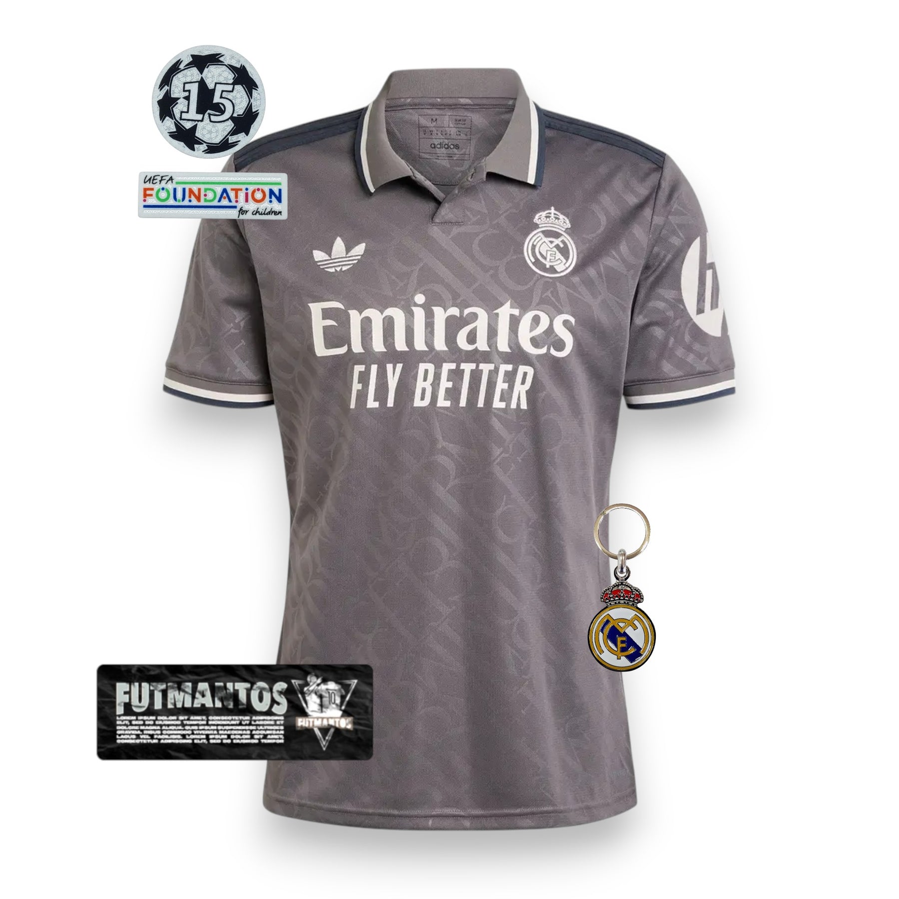 Camisa Real Madrid III 24/25 - Torcedor | Futmantos