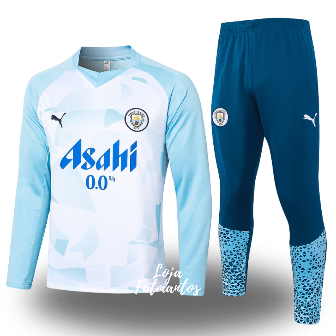 Agasalho de treino Manchester city 24/25 - Treino | Futmantos