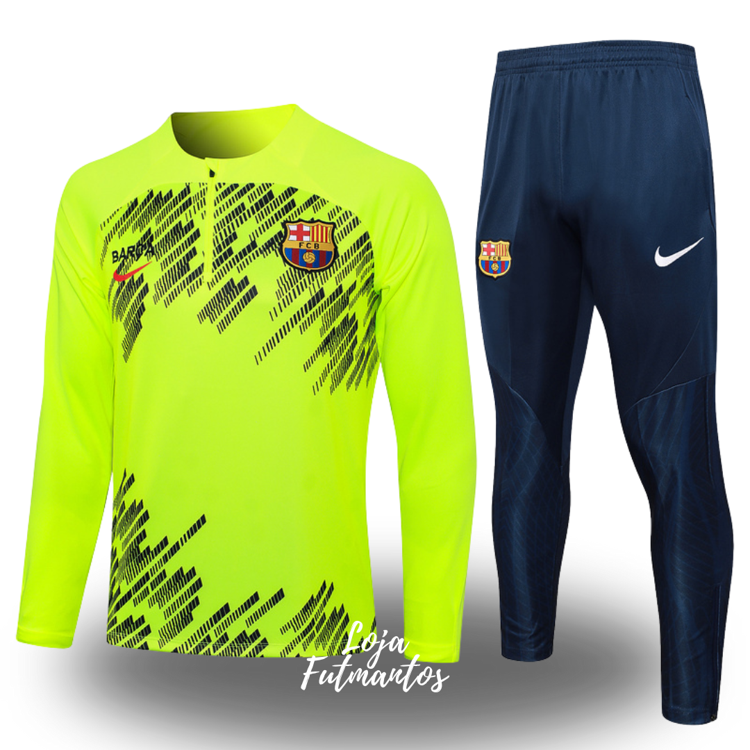 Agasalho de treino Barcelona 24/25 - Treino | Futmantos