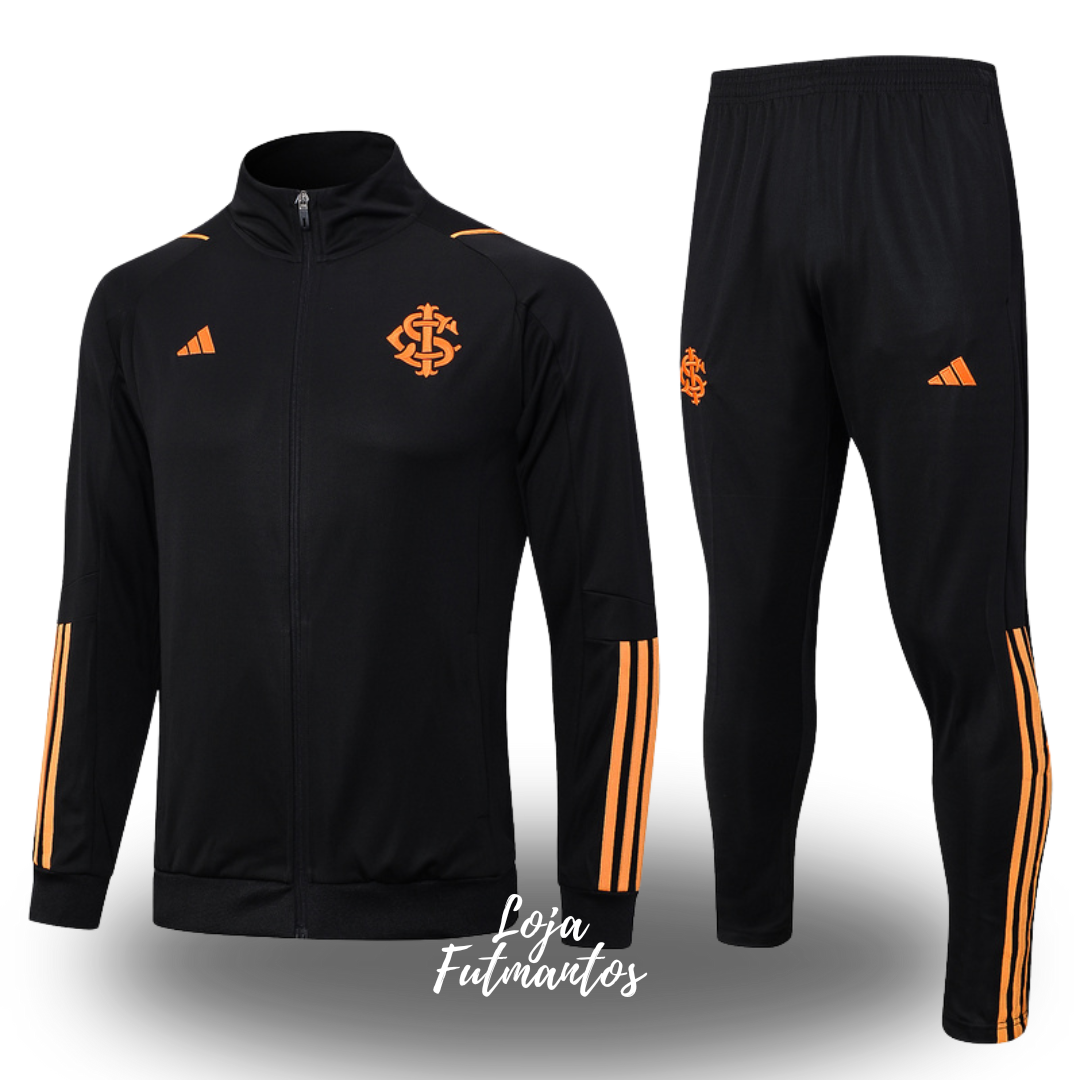 Agasalho de treino Internacional 23/24 - Preto | Futmantos