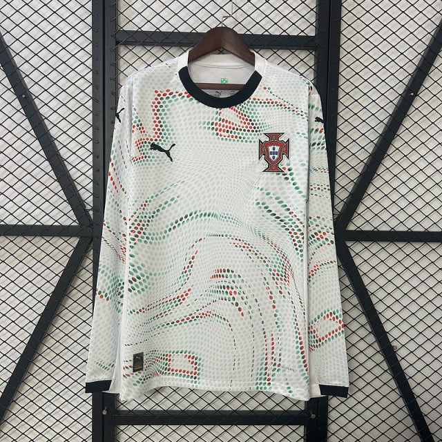 Camisa Portugal Il 25/26 - Ronaldo #7 Manga Longa | FutMantos