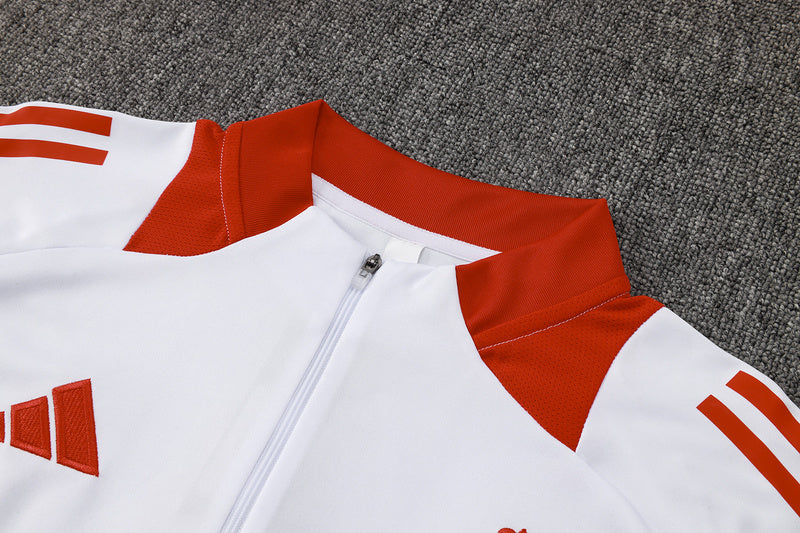 Agasalho de treino Internacional 25/26 - Branco | Futmantos