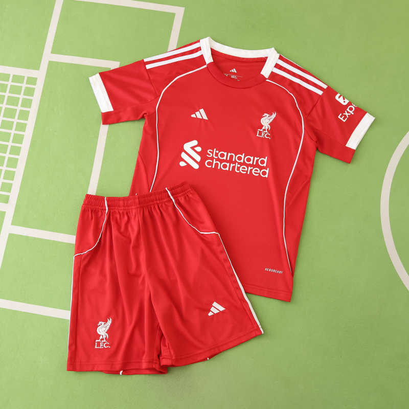 Conjunto Infantil Liverpool I 2025/26 | Futmantos