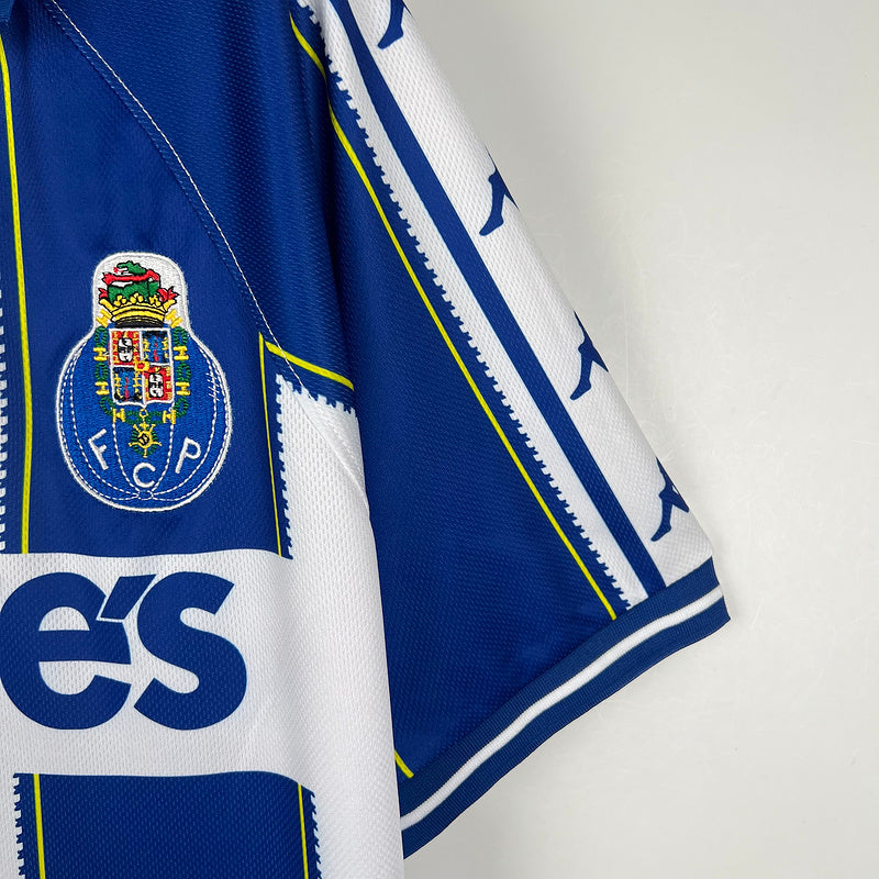 Camisa do Porto Retrô 97/99 Branca e Azul | Futmantos