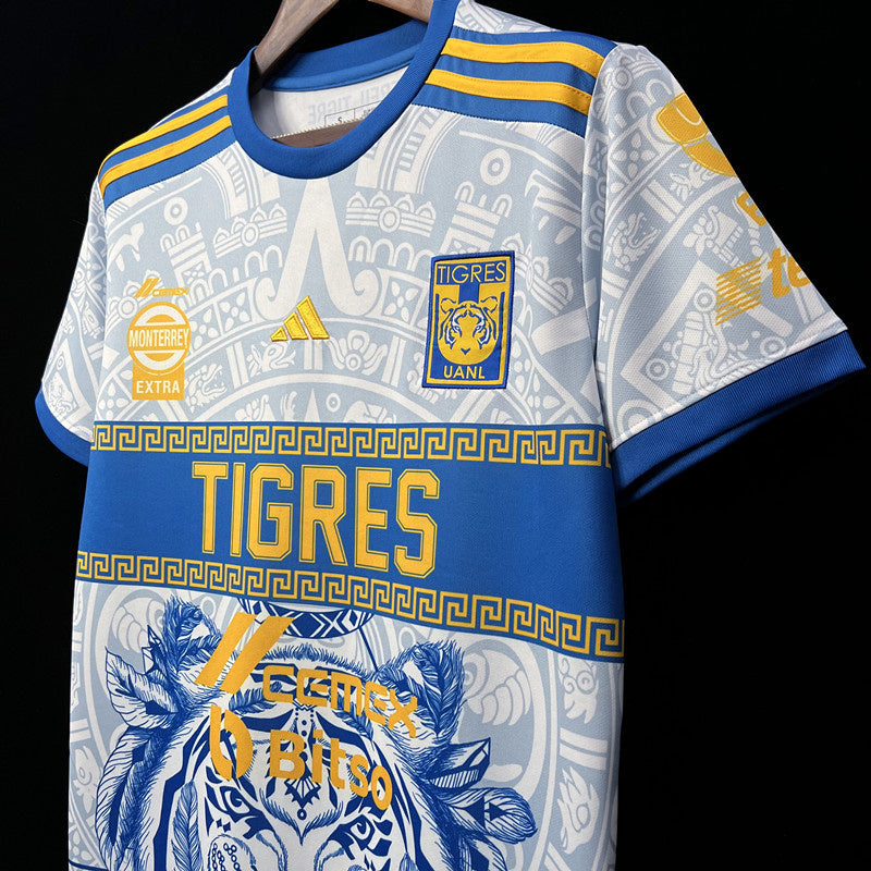 Camisa Tigres III 23/24 - Branco | Futmantos