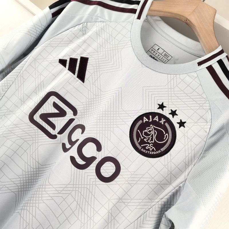 Camisa Ajax III 24/25 - Branco| Futmantos
