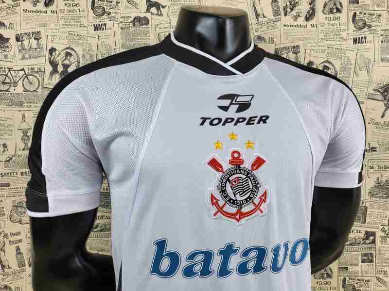 Camisa Corinthians 2000 II - Versão Retrô | Futmantos
