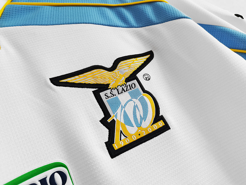 Camisa Lazio Retrô 1998/2000 Branca - | Futmantos