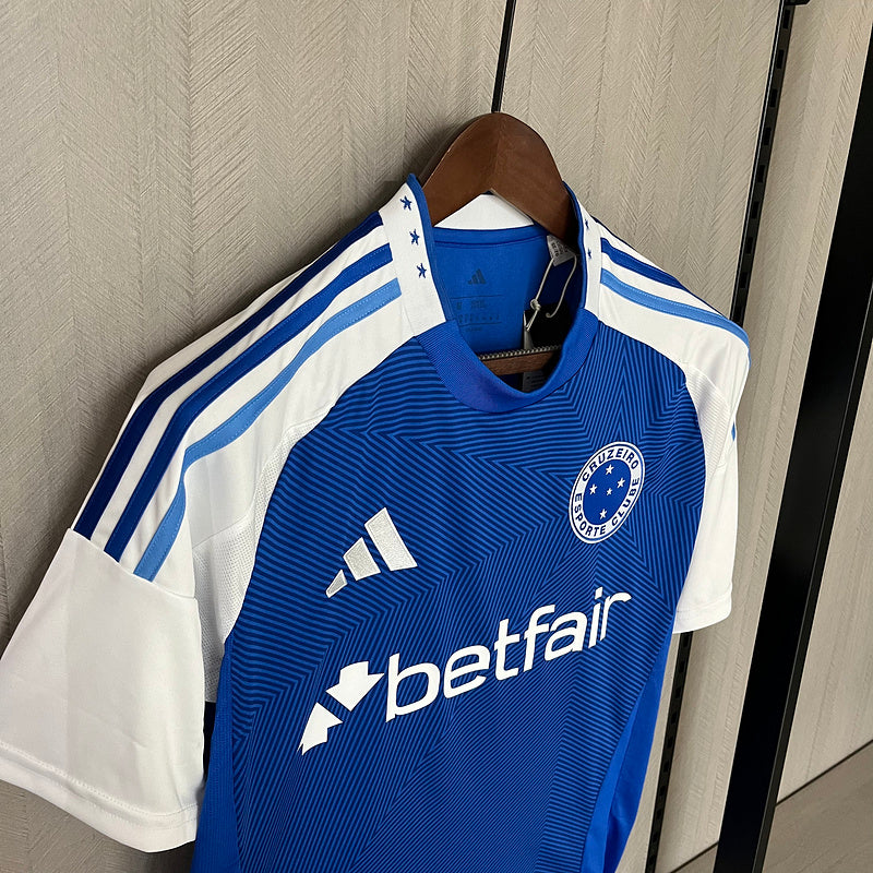 Camisa Cruzeiro l 25/26 Patrocínio | FutMantos