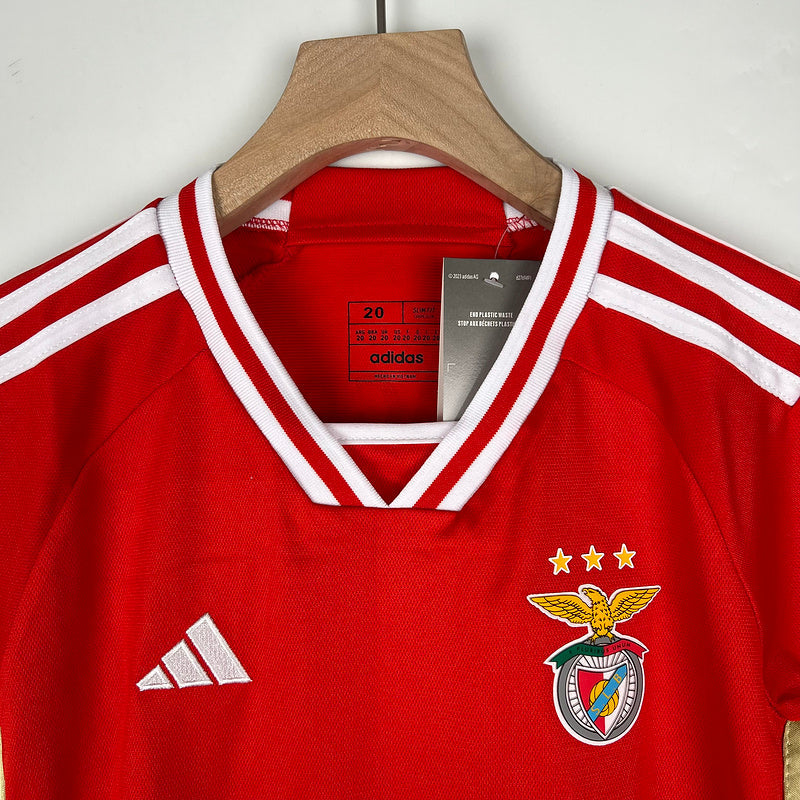 Kit Infantil Benfica 23/24 - Vermelho | Futmantos