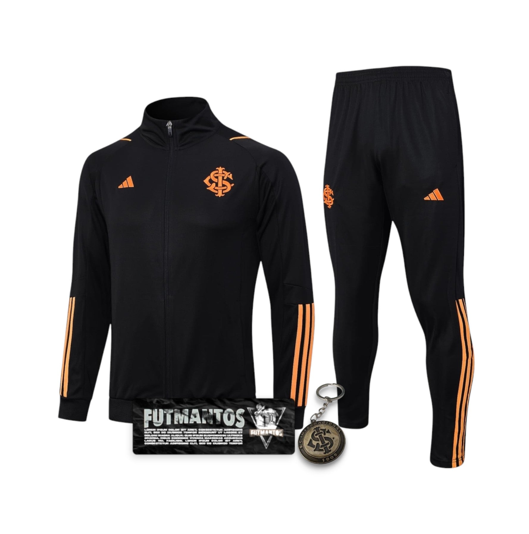 Agasalho de treino Internacional 23/24 - Preto | Futmantos