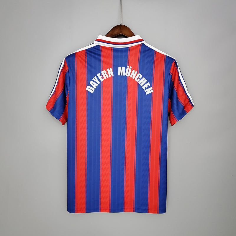 Camisa Bayern de Munique Retrô 1995/1997 Azul e Vermelha - | Futmantos