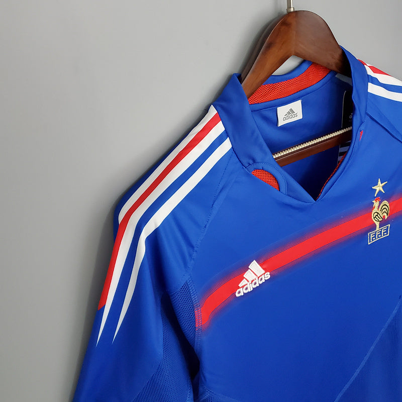 Camisa França Retrô 2004 Azul - | Futmantos