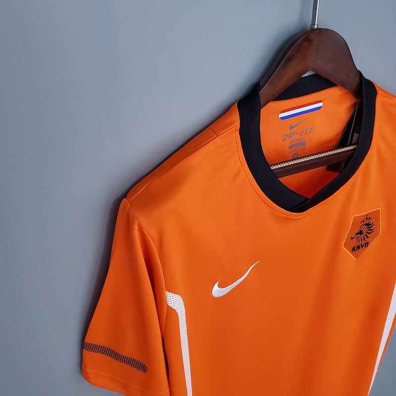 Camisa Holanda Retrô 2010 Laranja - | Futmantos